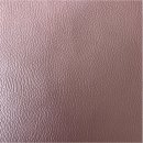 Kunstleder - leichte Struktur - rosa metallic